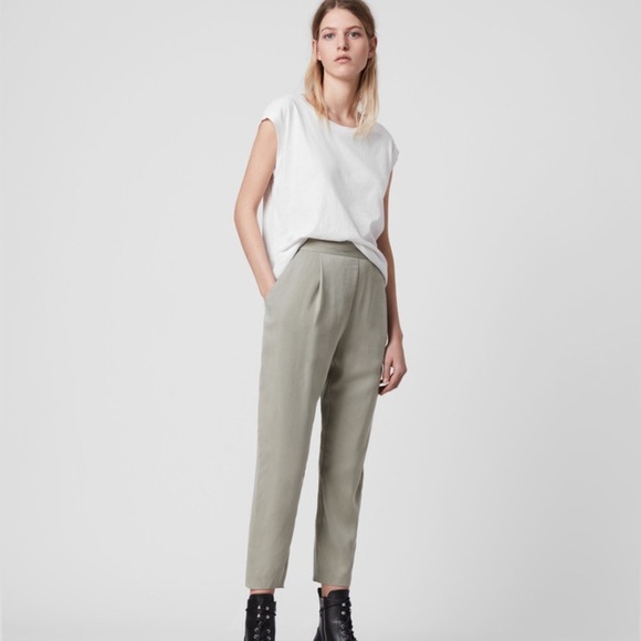 All Saints Grey Trousers - Picture 1 of 15